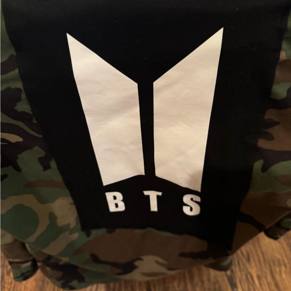 BTS Custom Military jacket- K-pop BTS Army - Picture 3 of 4